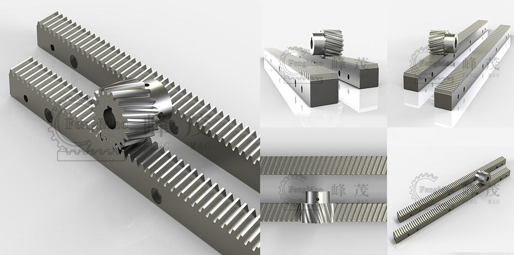 常規斜齒條模數1-10(DIN10級)產品展示